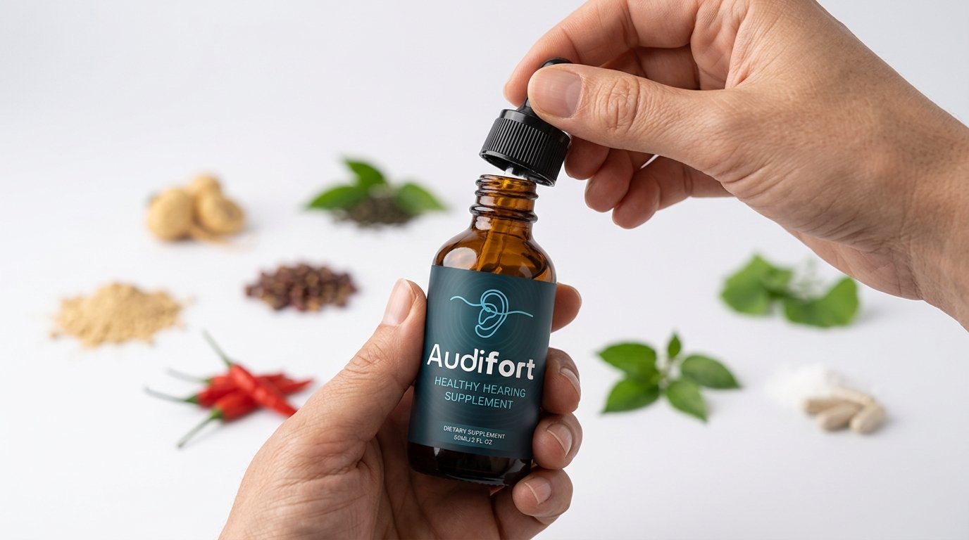 Audifort Healthy Hearing Supplement product banner